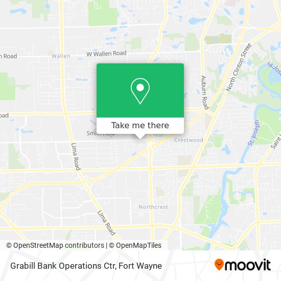 Mapa de Grabill Bank Operations Ctr