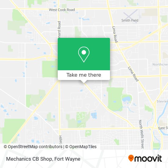 Mapa de Mechanics CB Shop