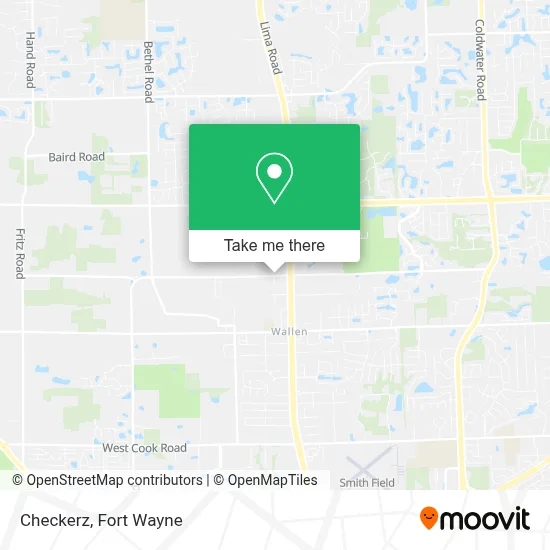 Checkerz map