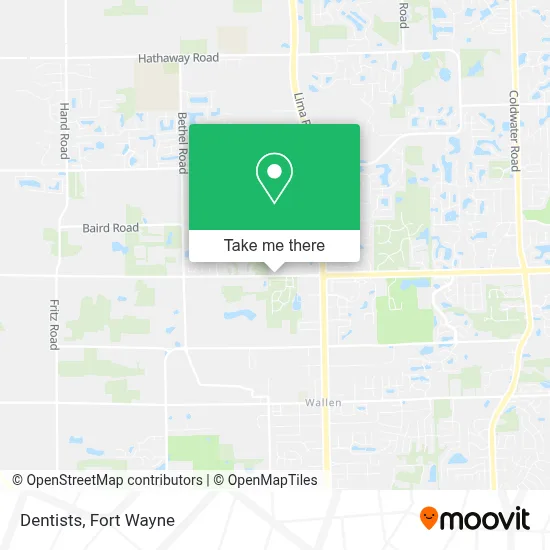 Dentists map