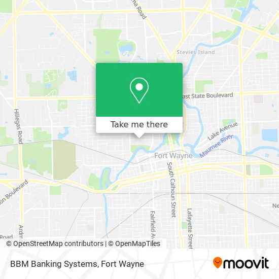 BBM Banking Systems map