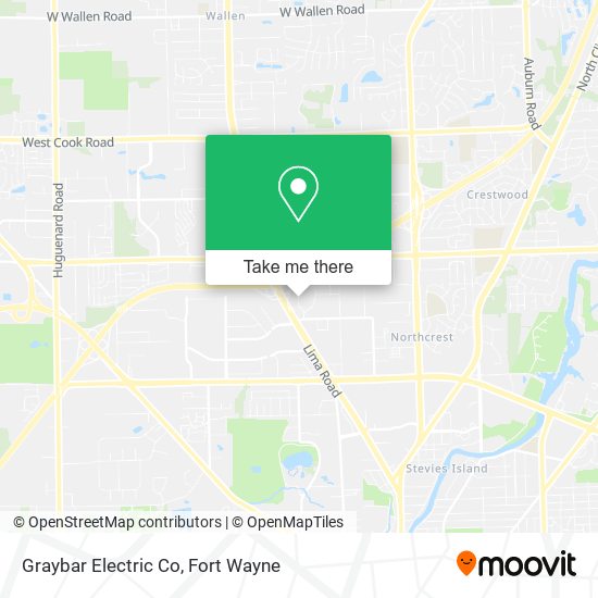 Mapa de Graybar Electric Co