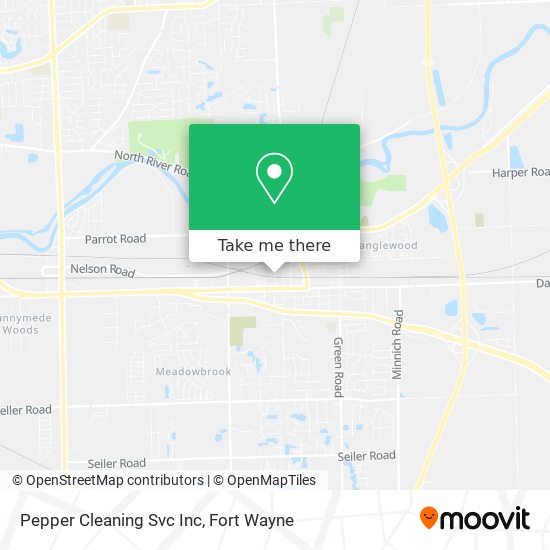 Pepper Cleaning Svc Inc map