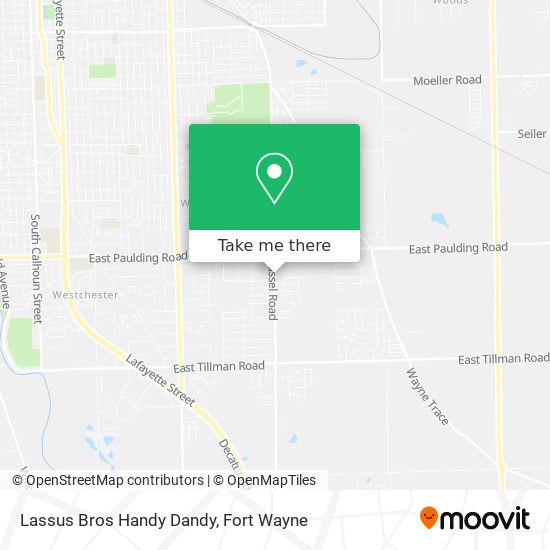 Lassus Bros Handy Dandy map