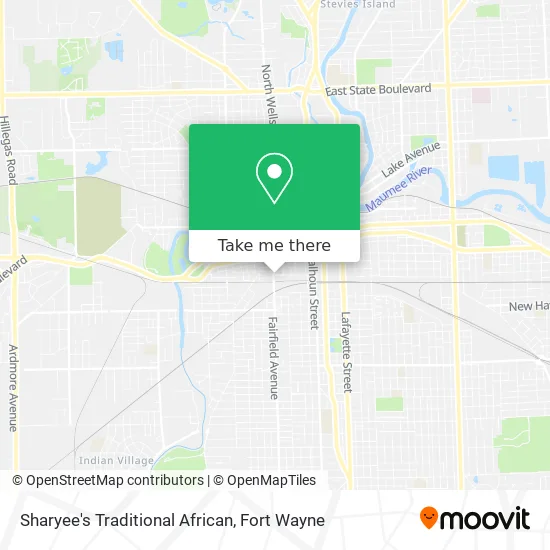 Sharyee's Traditional African map