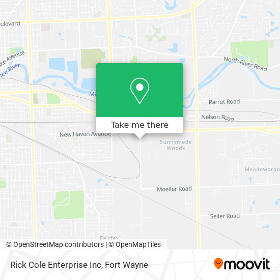 Rick Cole Enterprise Inc map