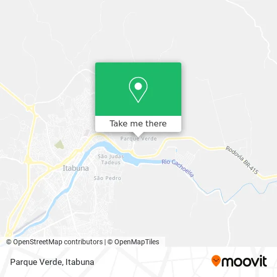 Parque Verde map