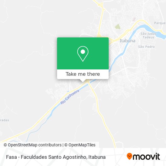 Fasa - Faculdades Santo Agostinho map