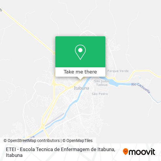 ETEI - Escola Tecnica de Enfermagem de Itabuna map