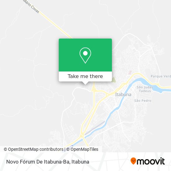 Novo Fórum De Itabuna-Ba map