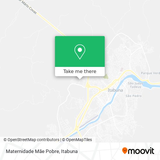 Maternidade Mãe Pobre map