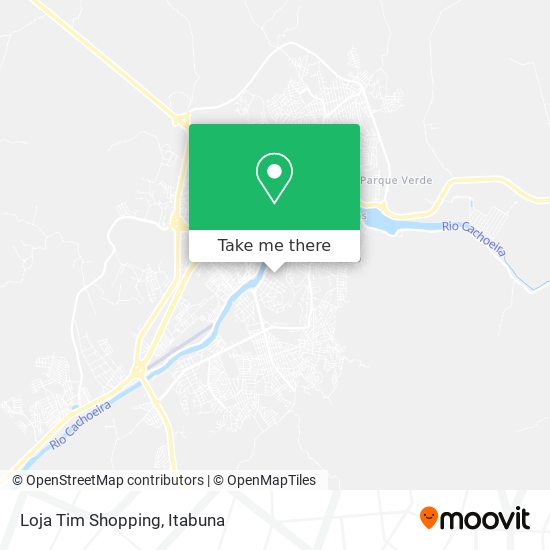 Loja Tim Shopping map