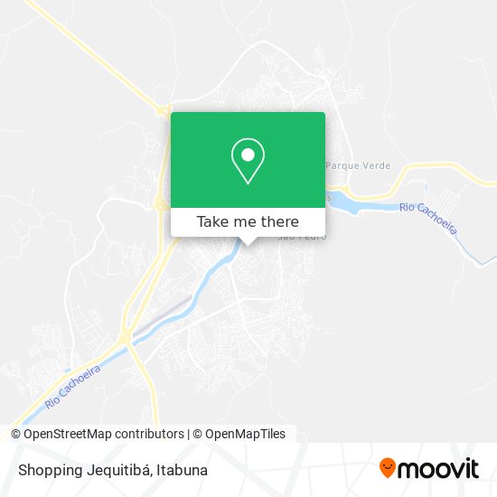 Shopping Jequitibá map