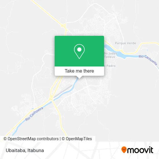Ubaitaba map