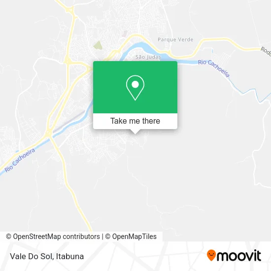 Vale Do Sol map