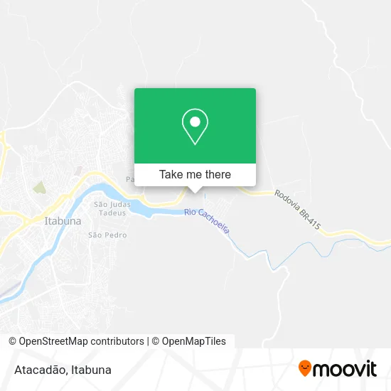 Atacadão map