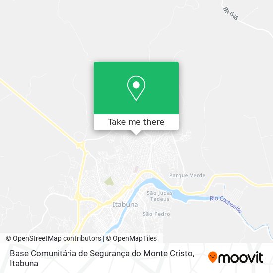 Base Comunitária de Segurança do Monte Cristo map