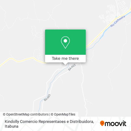 Kindolly Comercio Representaoes e Distribuidora map