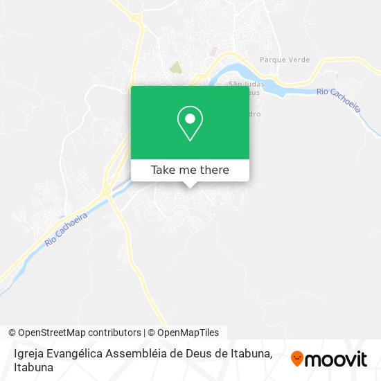 Igreja Evangélica Assembléia de Deus de Itabuna map