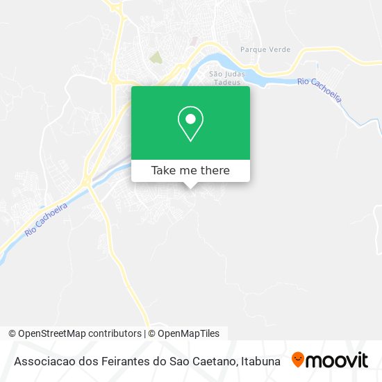 Associacao dos Feirantes do Sao Caetano map