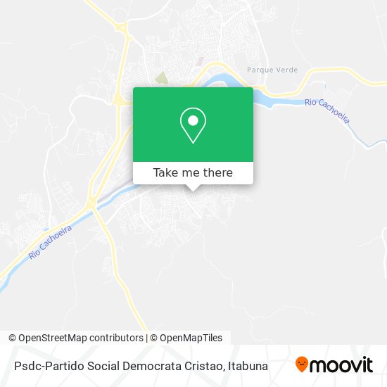 Psdc-Partido Social Democrata Cristao map