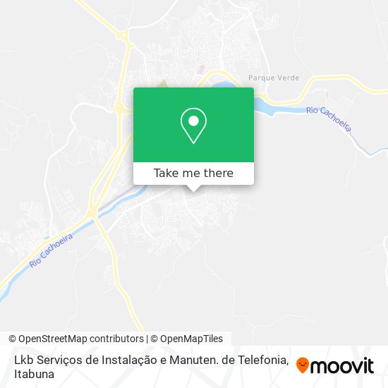 Mapa Lkb Serviços de Instalação e Manuten. de Telefonia