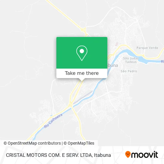 CRISTAL MOTORS COM. E SERV. LTDA map