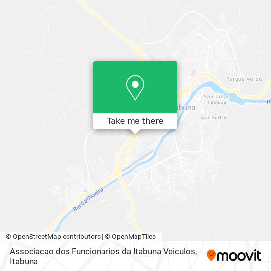 Associacao dos Funcionarios da Itabuna Veiculos map
