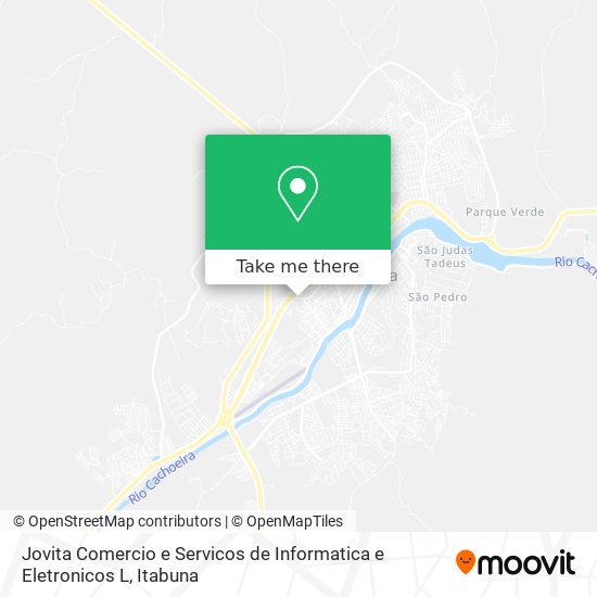 Mapa Jovita Comercio e Servicos de Informatica e Eletronicos L