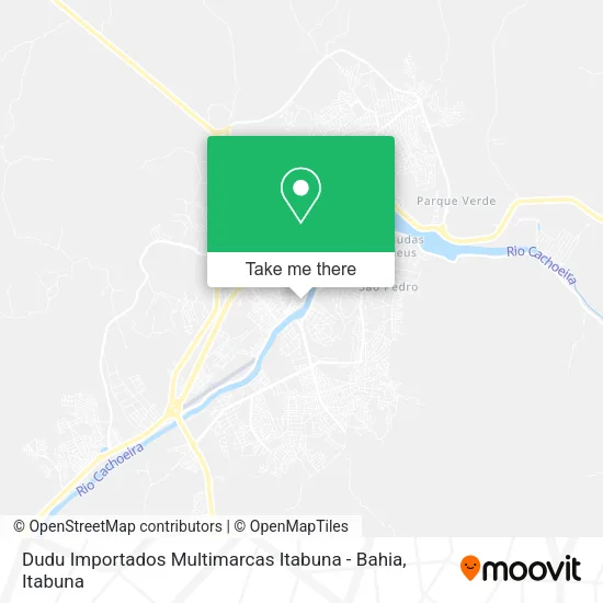 Dudu Importados Multimarcas Itabuna - Bahia map