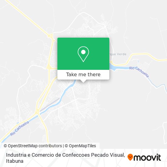 Industria e Comercio de Confeccoes Pecado Visual map