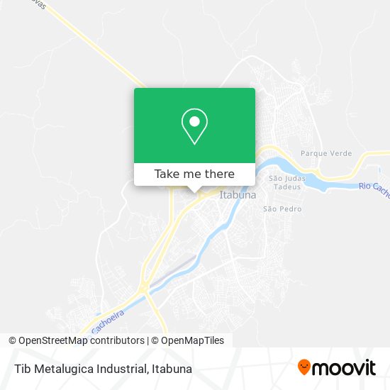 Tib Metalugica Industrial map
