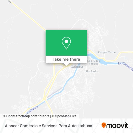 Mapa Alpscar Comércio e Serviços Para Auto