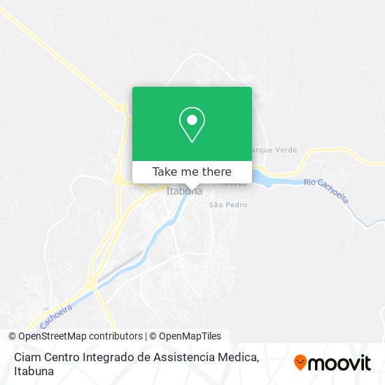 Ciam Centro Integrado de Assistencia Medica map