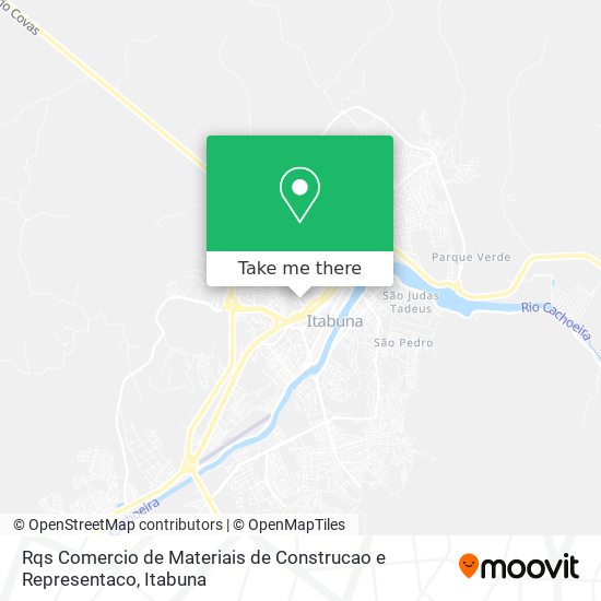 Rqs Comercio de Materiais de Construcao e Representaco map