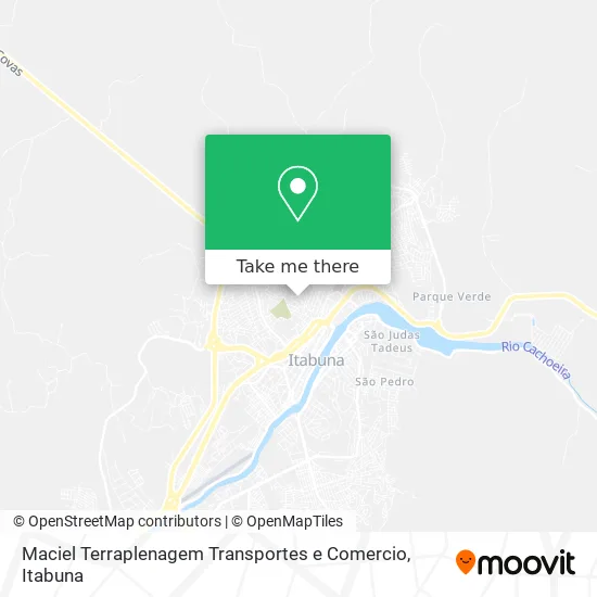 Maciel Terraplenagem Transportes e Comercio map