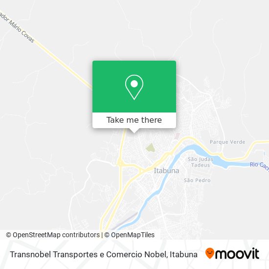 Transnobel Transportes e Comercio Nobel map