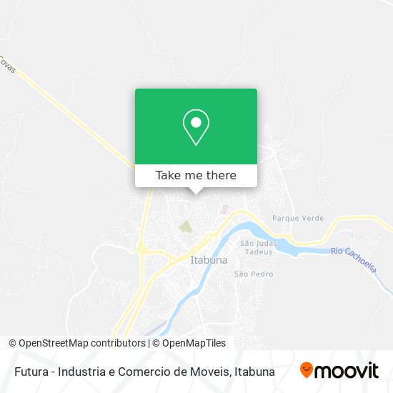 Futura - Industria e Comercio de Moveis map