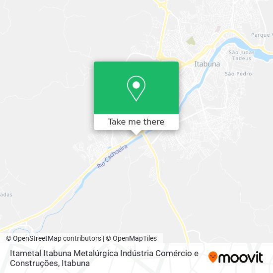 Itametal Itabuna Metalúrgica Indústria Comércio e Construções map