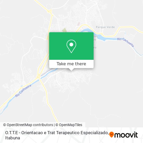 Mapa O.T.T.E - Orientacao e Trat Terapeutico Especializado