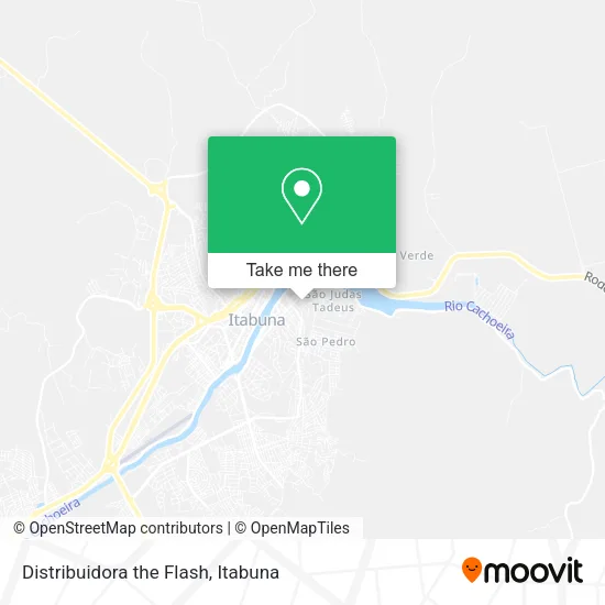 Distribuidora the Flash map