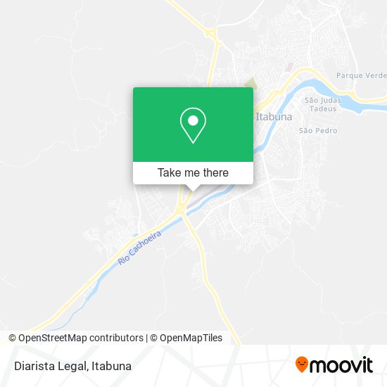 Diarista Legal map