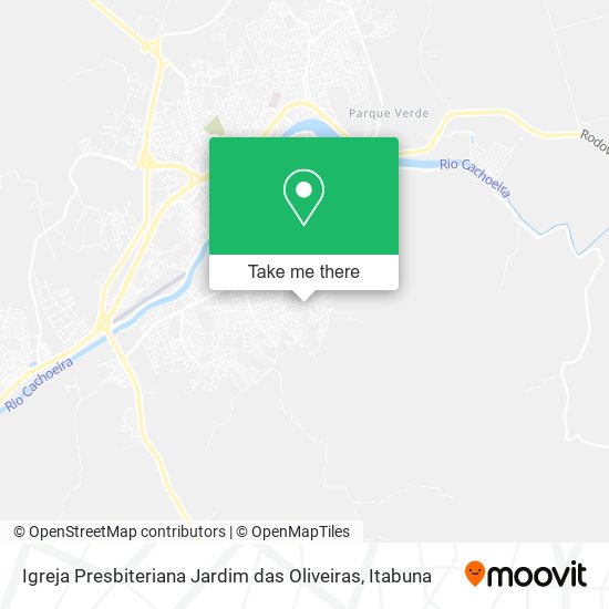 Igreja Presbiteriana Jardim das Oliveiras map