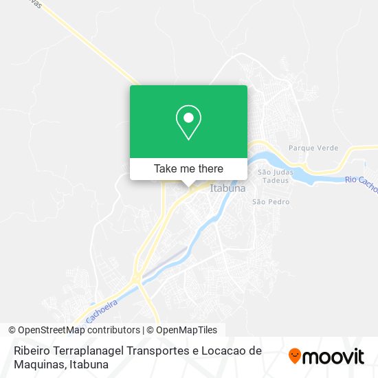 Ribeiro Terraplanagel Transportes e Locacao de Maquinas map