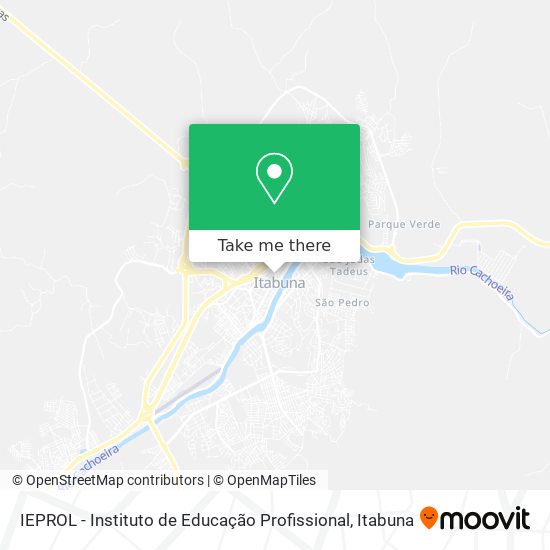 Mapa IEPROL - Instituto de Educação Profissional