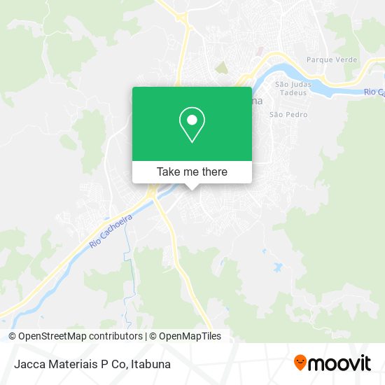 Mapa Jacca Materiais P Co