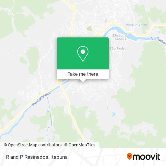 R and P Resinados map