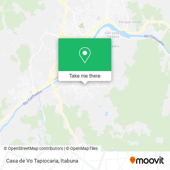 Mapa Casa de Vo Tapiocaria