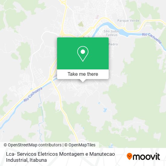 Lca- Servicos Eletricos Montagem e Manutecao Industrial map