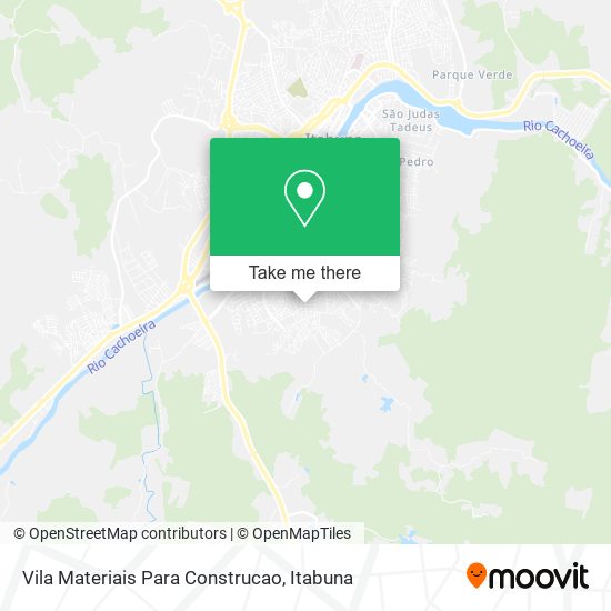Vila Materiais Para Construcao map